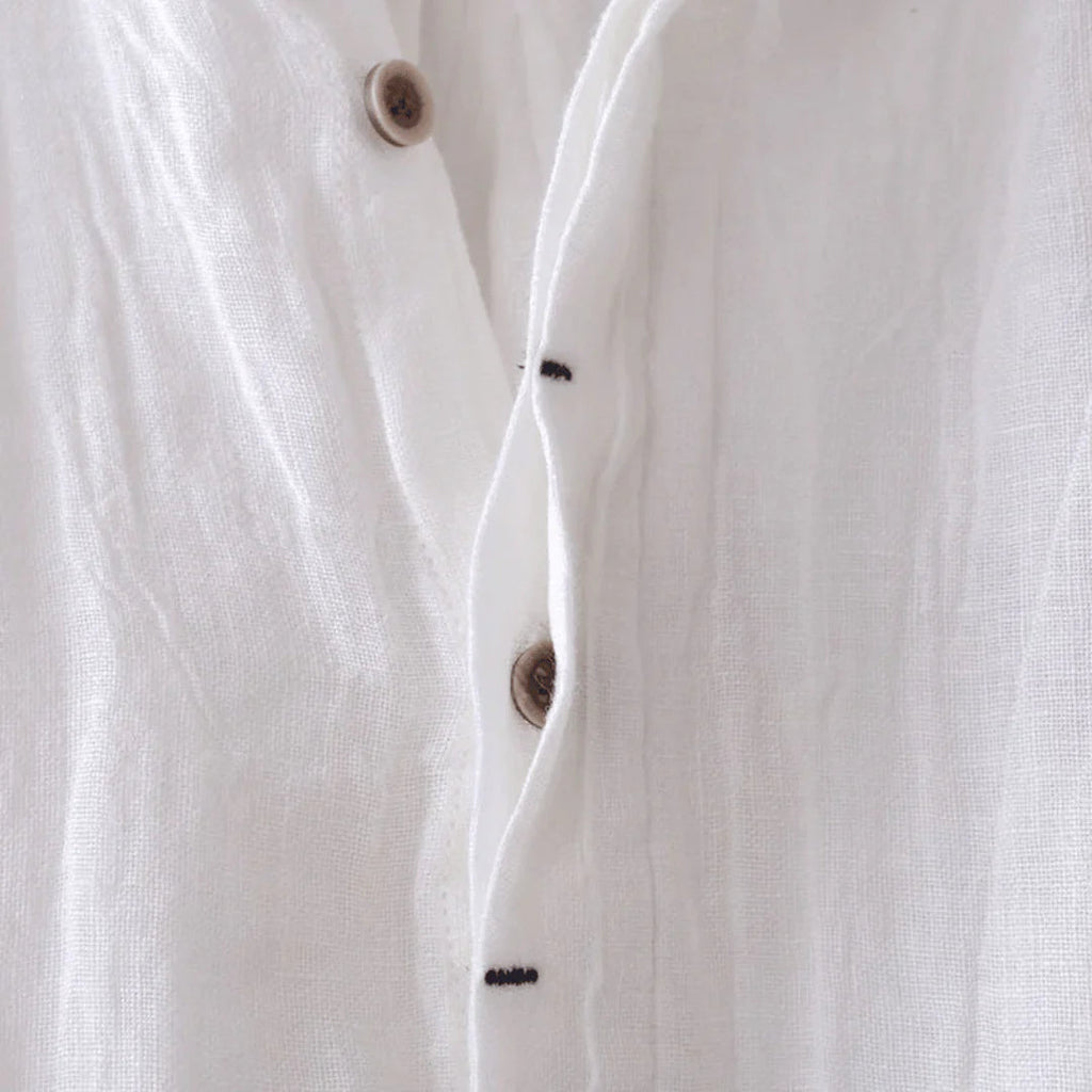 Savrani™ | Camicia elegante a maniche corte con bottoni